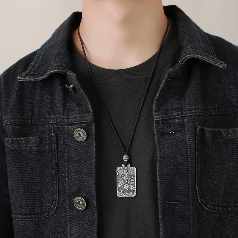 LIANDUO S999 Fine Silver Necklaces Unisex-1