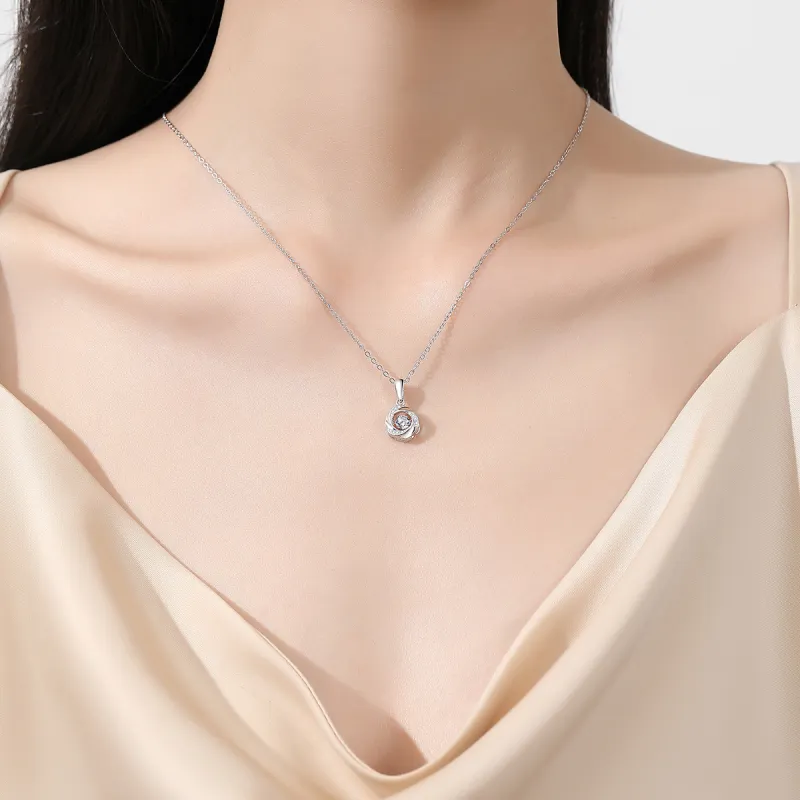 LIANDUO S925 Silver Necklaces Women's Good Luck-2