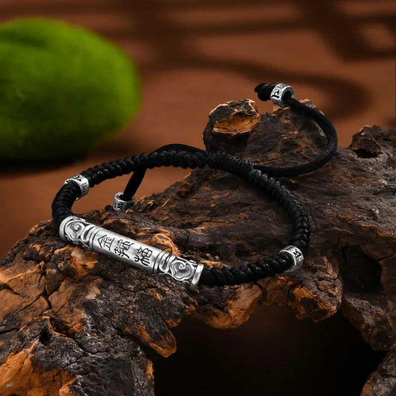 LIANDUO S999 Fine Silver Bracelets Men's-1