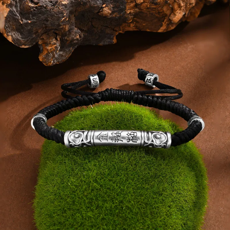 LIANDUO S999 Fine Silver Bracelets Men's-3