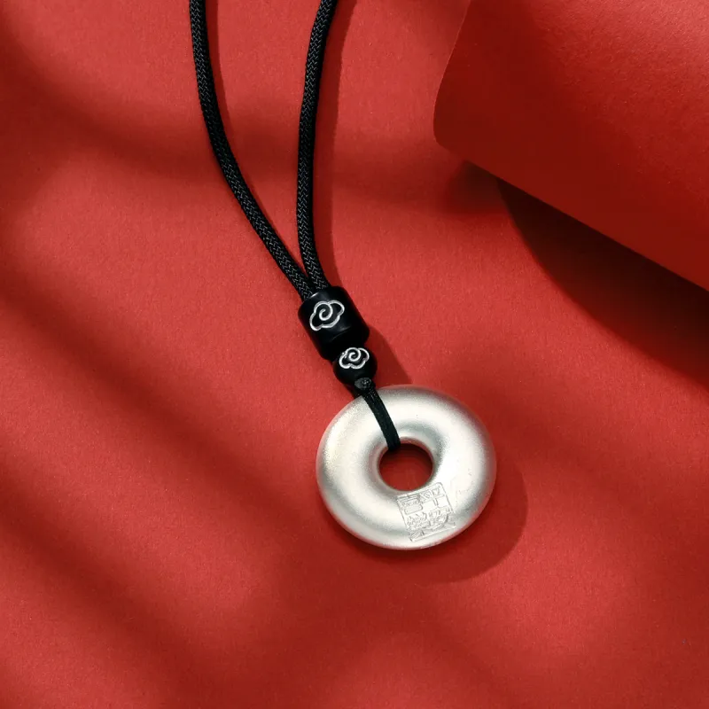 LIANDUO S999 Fine Silver Necklaces Unisex-3