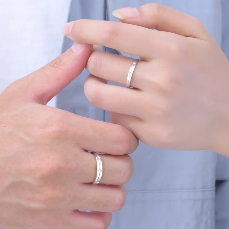 LIANDUO S925 Silver Rings Unisex-4