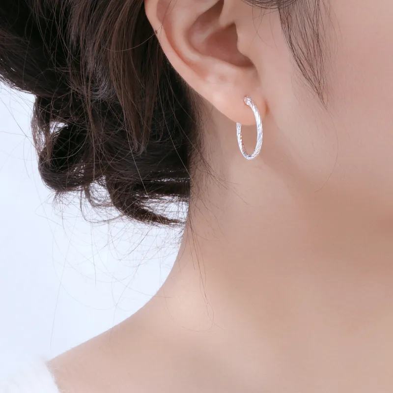 LIANDUO S925 Silver Earrings Women's-5