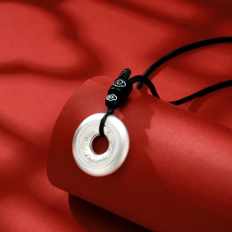 LIANDUO S999 Fine Silver Necklaces Unisex-2