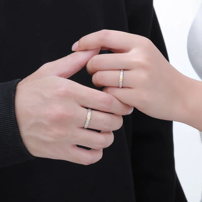 LIANDUO S925 Silver Rings Unisex-5