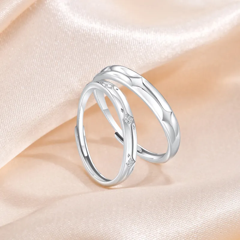 LIANDUO S925 Silver Rings Unisex-3