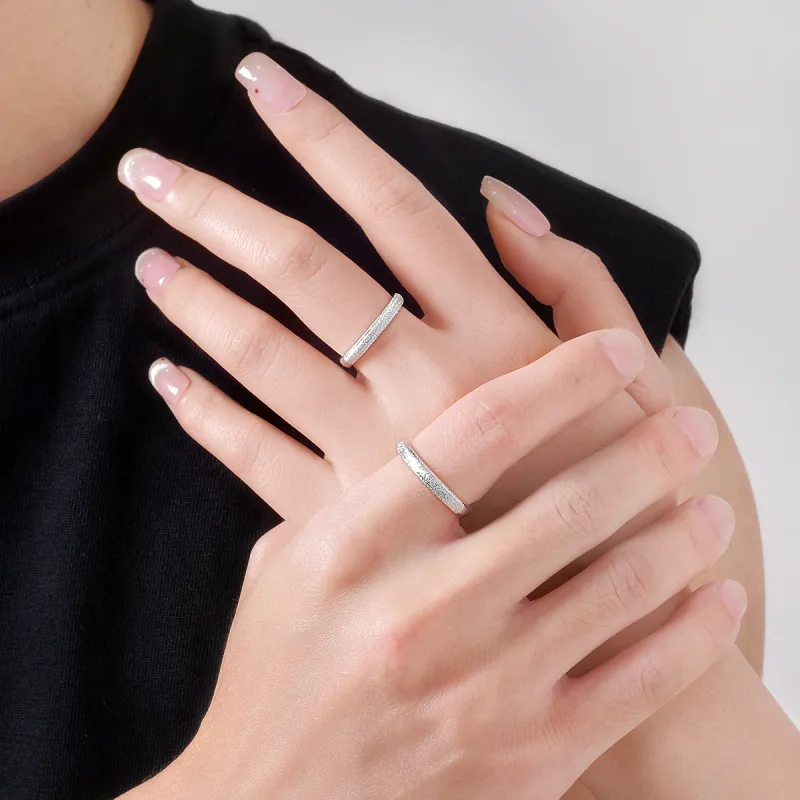 LIANDUO 999 Fine Silver Rings Unisex-4