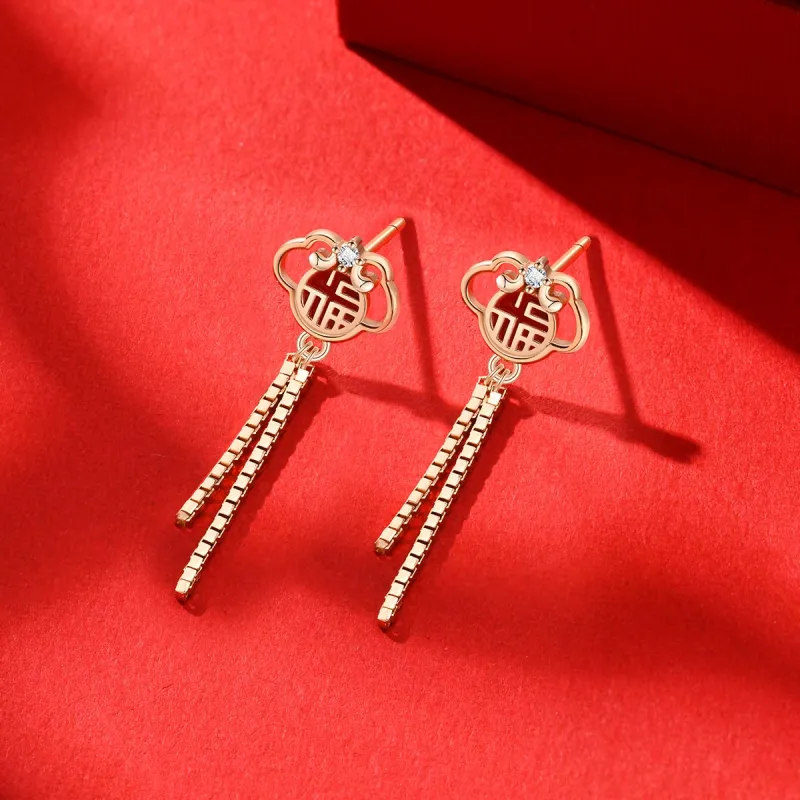 LIANDUO S925 Silver Earrings Women's-2