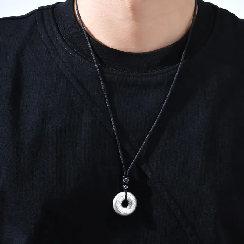 LIANDUO S999 Fine Silver Necklaces Unisex-5