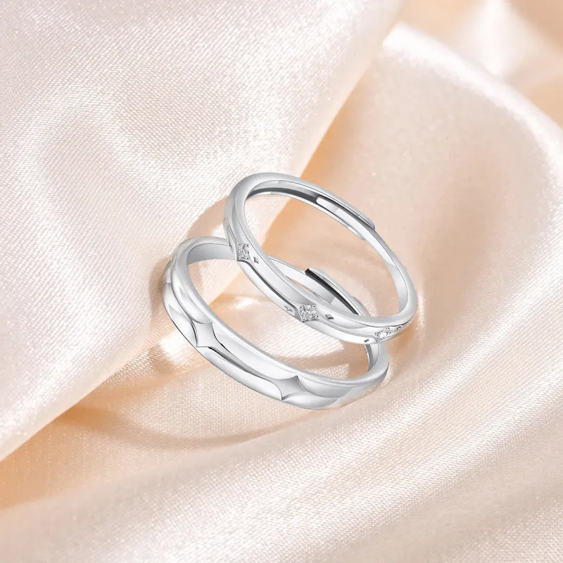 LIANDUO S925 Silver Rings Unisex-2