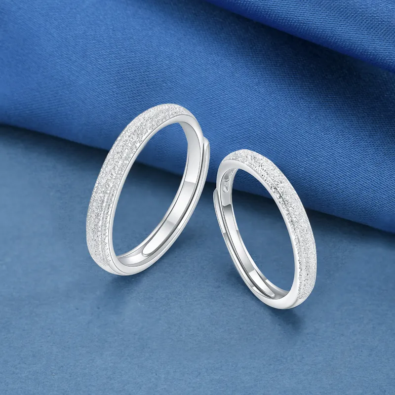 LIANDUO 999 Fine Silver Rings Unisex-2