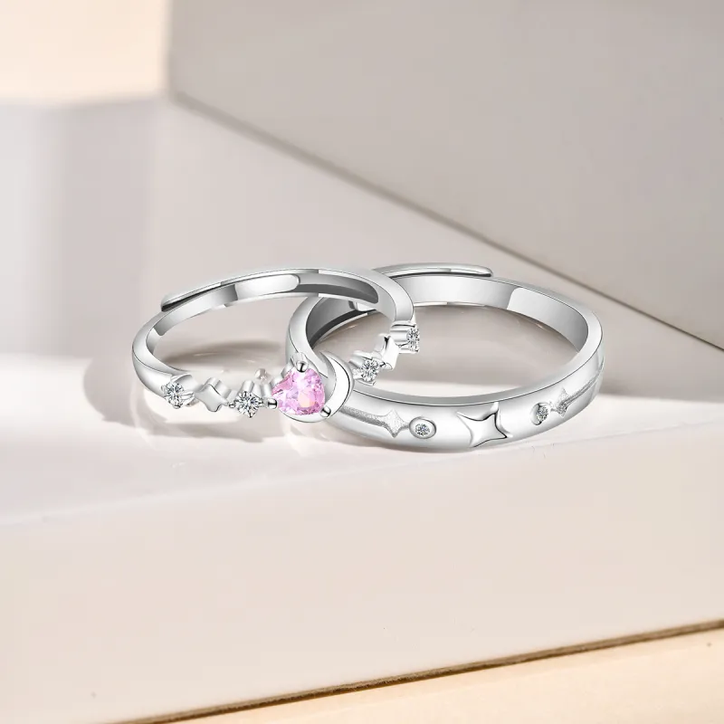 LIANDUO S925 Silver Rings Unisex-1