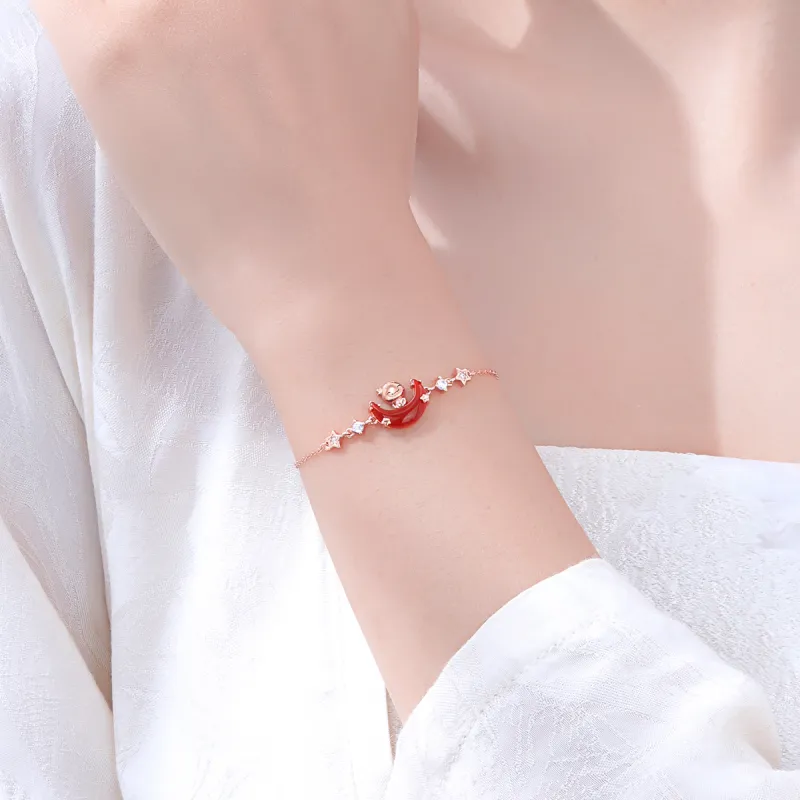 LIANDUO Agate Bracelets Women's-4