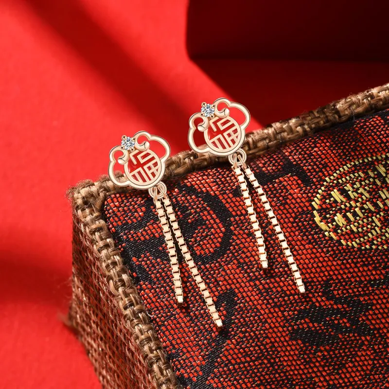 LIANDUO S925 Silver Earrings Women's-3