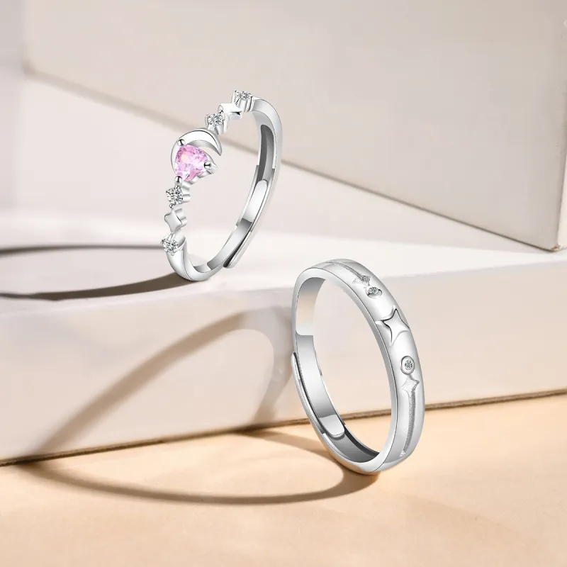 LIANDUO S925 Silver Rings Unisex-2