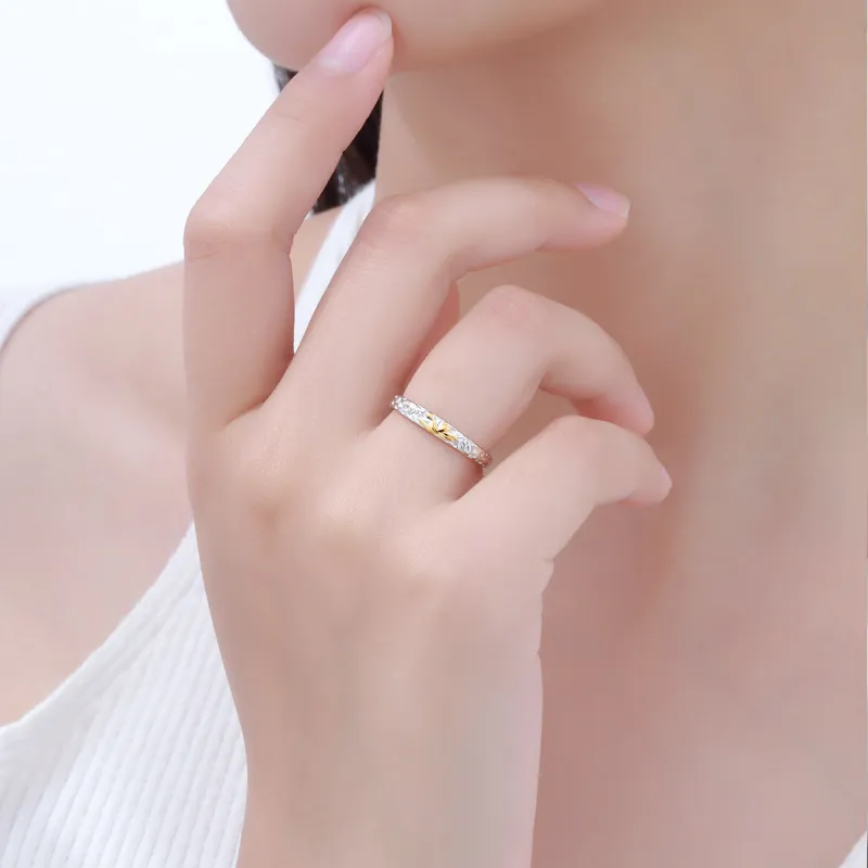 LIANDUO S925 Silver Rings Unisex-1