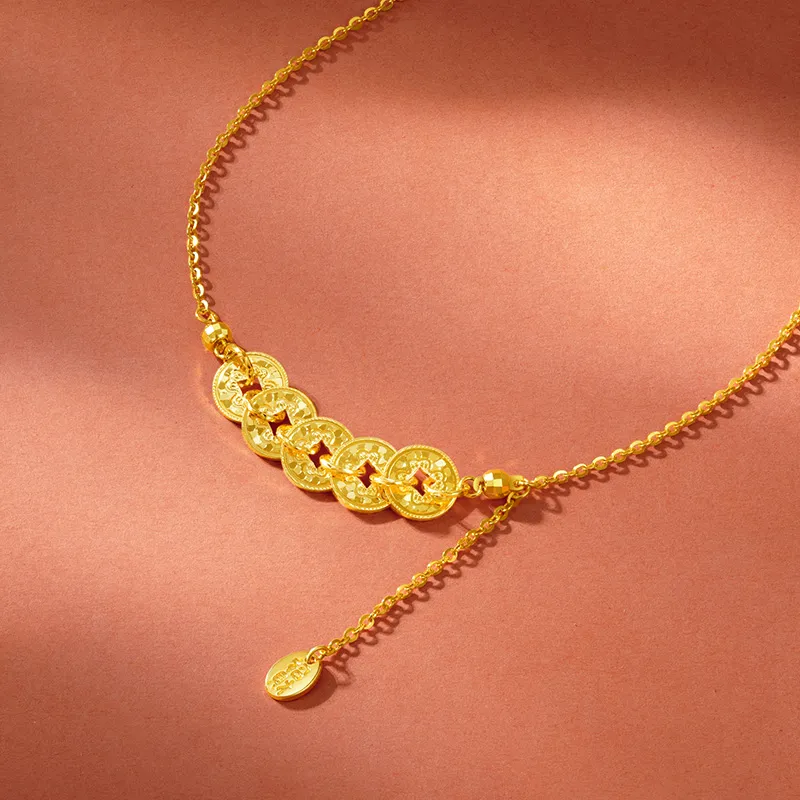 CHOW TAI SENG S925 Silver Necklaces Women's-2