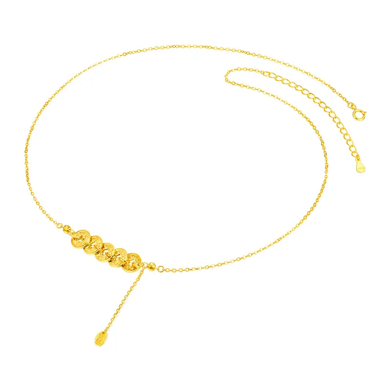 CHOW TAI SENG S925 Silver Necklaces Women's-4