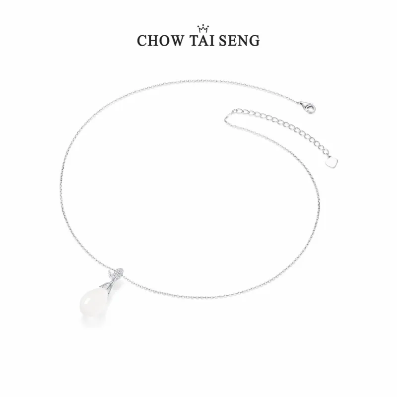 CHOW TAI SENG Chalcedony Necklaces Women's-2