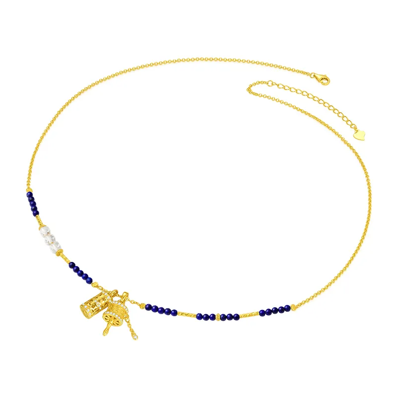 CHOW TAI SENG S925 Silver Necklaces Women's-2