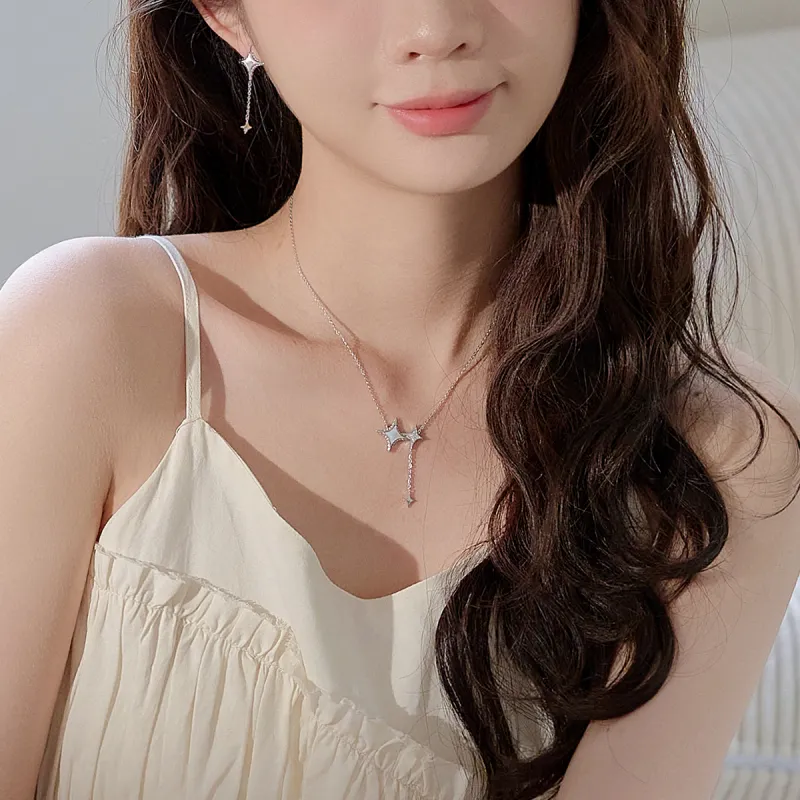 CHOW TAI SENG S925 Silver Necklaces Women's-1