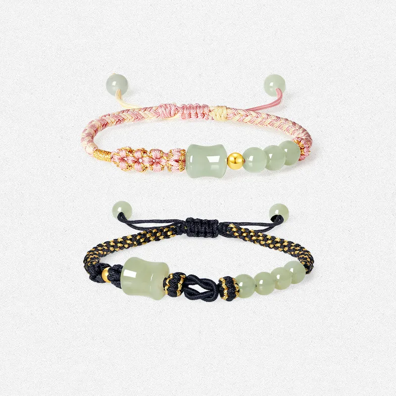 CHOW TAI SENG Bracelets Green Jade Women's-2