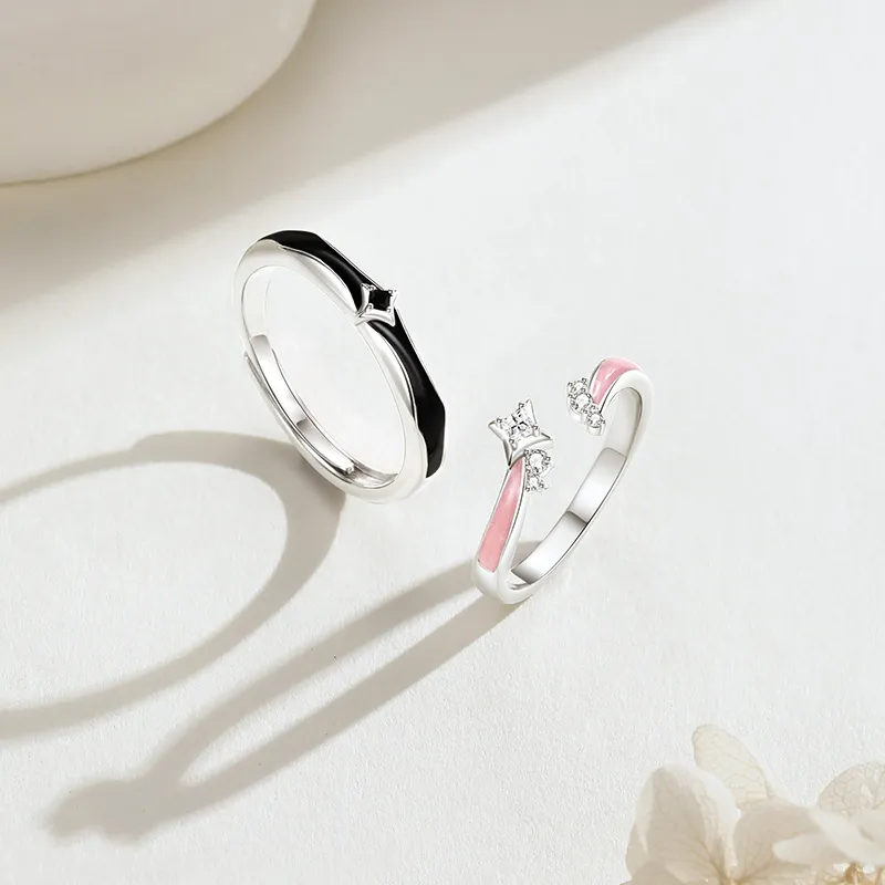 CHOW TAI SENG S925 Silver Rings Unisex-4