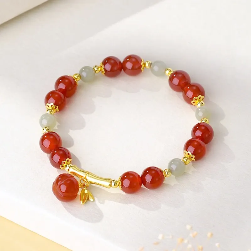 CHOW TAI SENG Agate Bracelets Women's-3