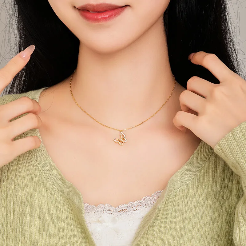 CHOW TAI SENG S925 Silver Necklaces Women's-1
