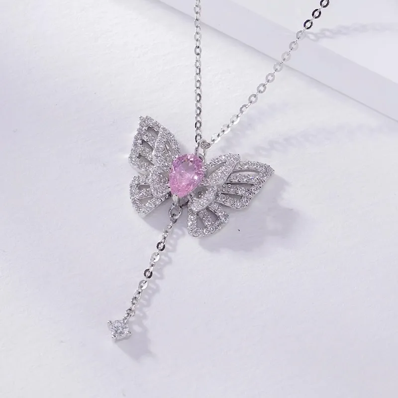 CHOW TAI SENG S925 Silver Necklaces Women's-3