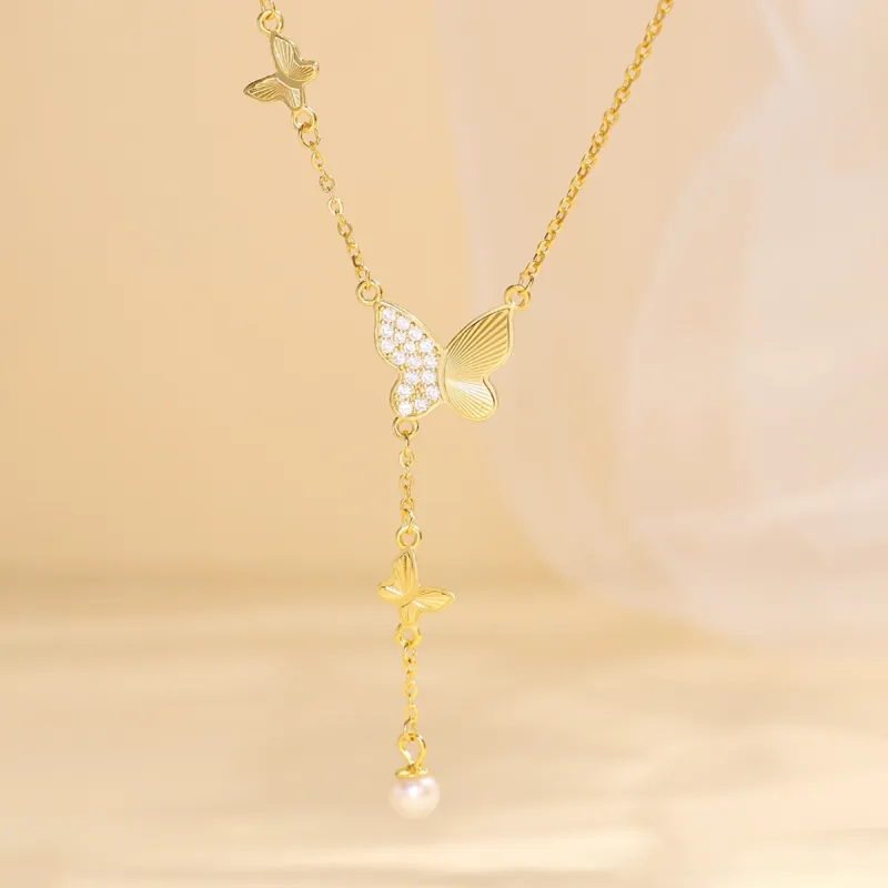 CHOW TAI SENG S925 Silver Necklaces Women's-6