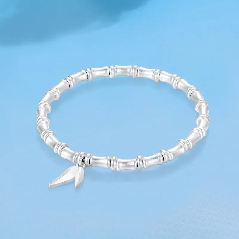 CHOW TAI SENG S990 Silver Bracelets Women's-3