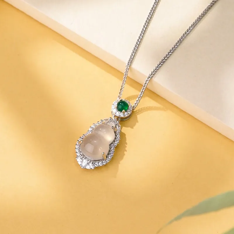 CHOW TAI SENG Chalcedony Necklaces Women's-3