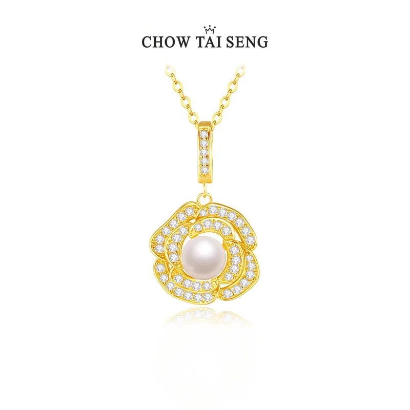 CHOW TAI SENG Pearl Necklaces Women's-4