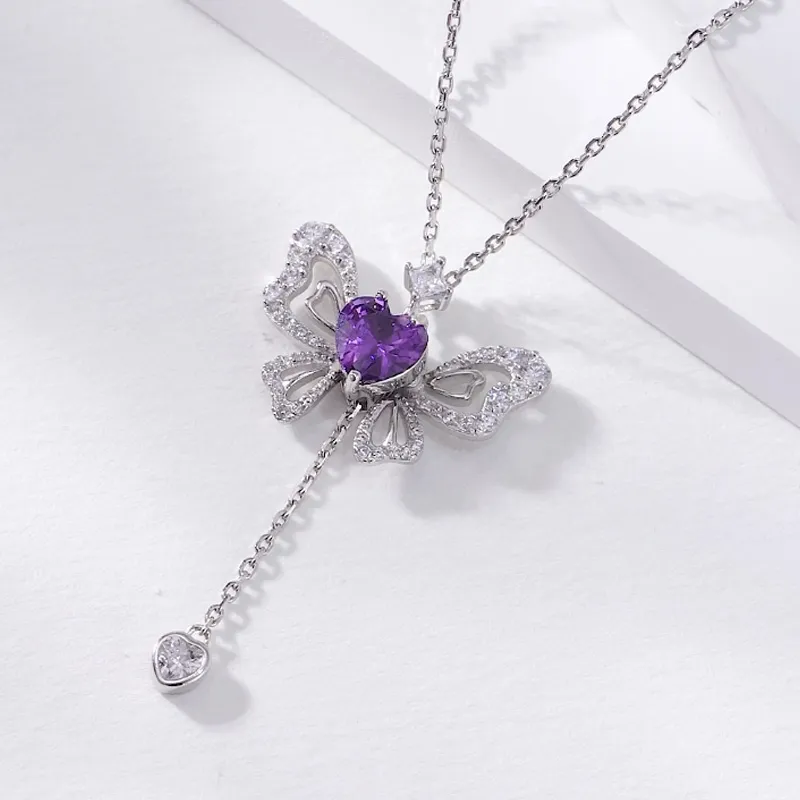CHOW TAI SENG S925 Silver Necklaces Women's-1