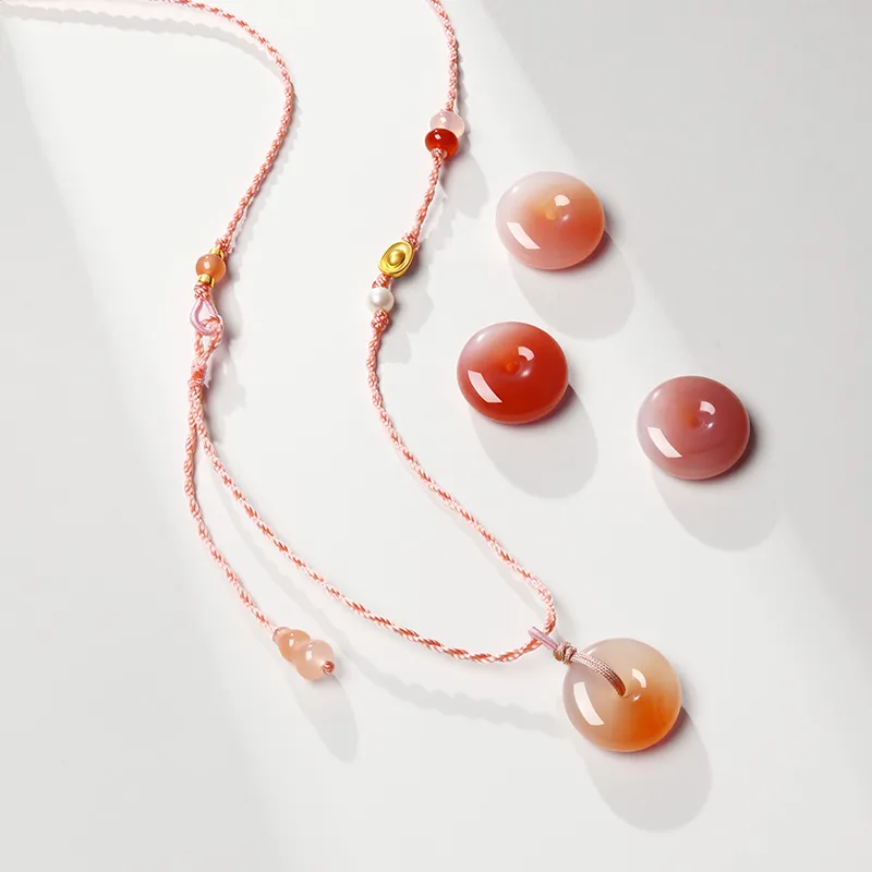 CHOW TAI SENG Agate Necklaces Women's-5