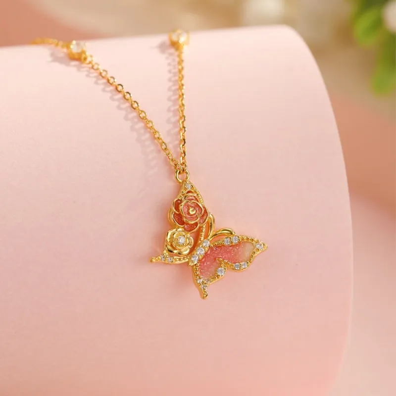 CHOW TAI SENG S925 Silver Necklaces Women's-4