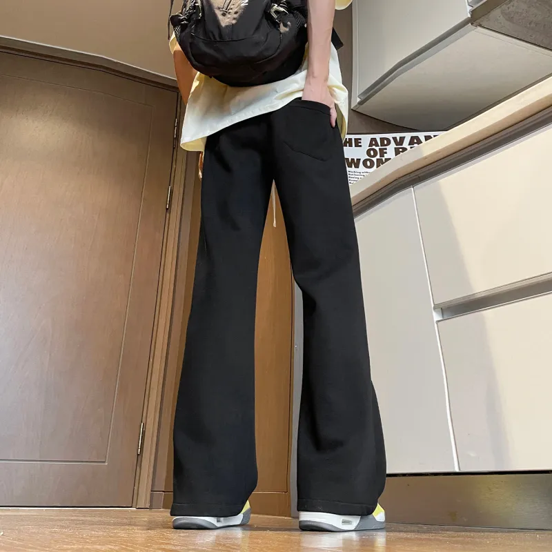 JEANSWEST Knitted Sweatpants Unisex-4