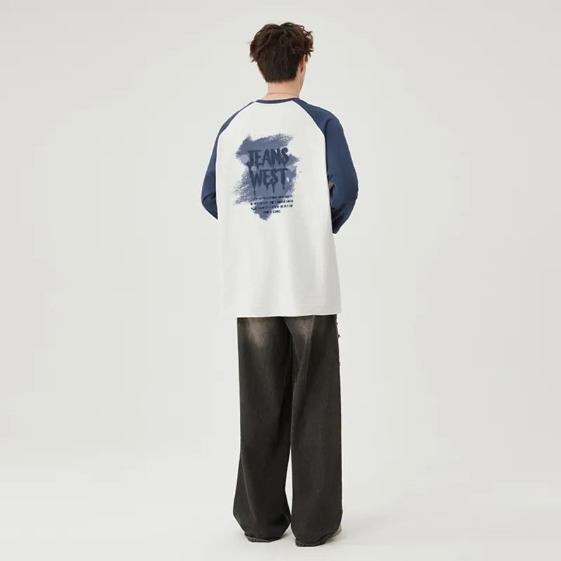 JEANSWEST T Shirt Unisex Black Gray-22