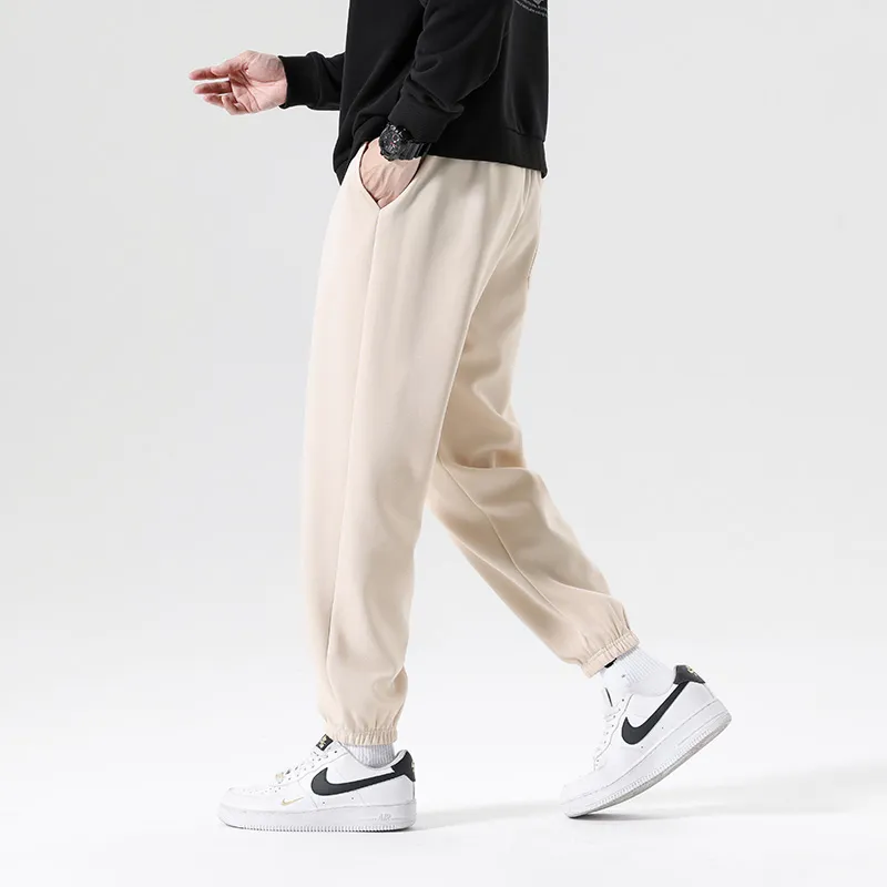 JEANSWEST Knitted Sweatpants Unisex-13