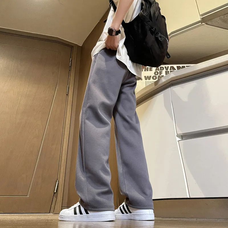JEANSWEST Knitted Sweatpants Unisex-19