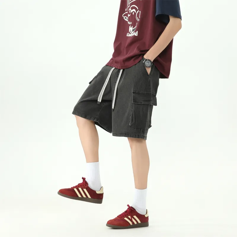 JEANSWEST Denim Shorts Unisex-6