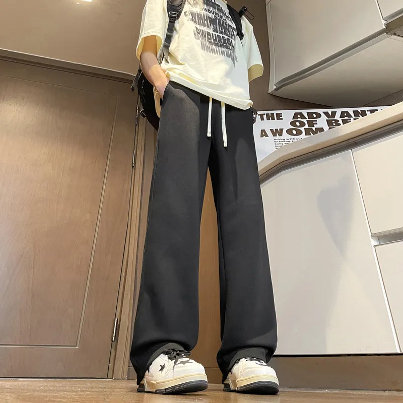 JEANSWEST Knitted Sweatpants Unisex-8