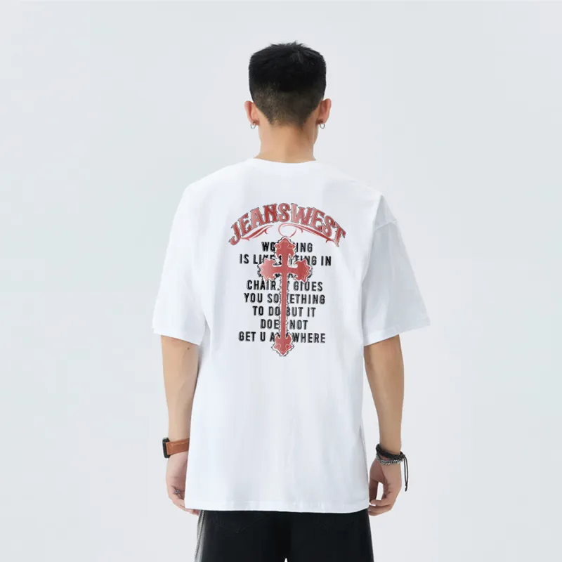 JEANSWEST T Shirts Unisex-4