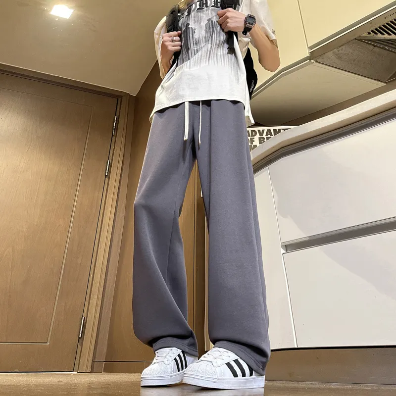 JEANSWEST Knitted Sweatpants Unisex-17
