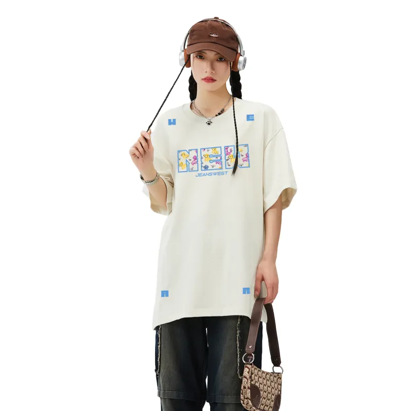 JEANSWEST T Shirts Unisex-16