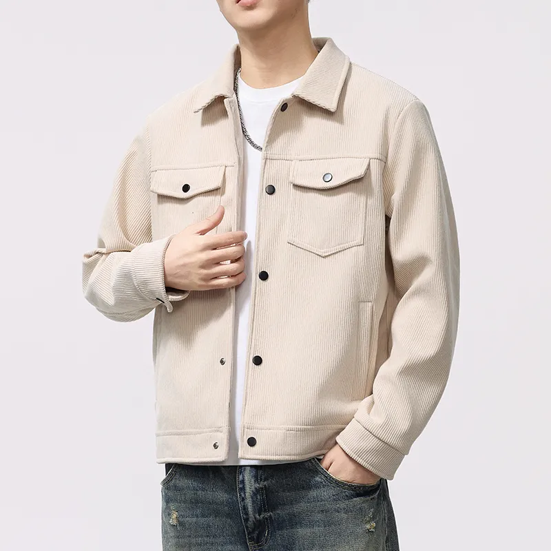 JEANSWEST Clean Fit Jackets Coats Couple Recommendation Unisex-2