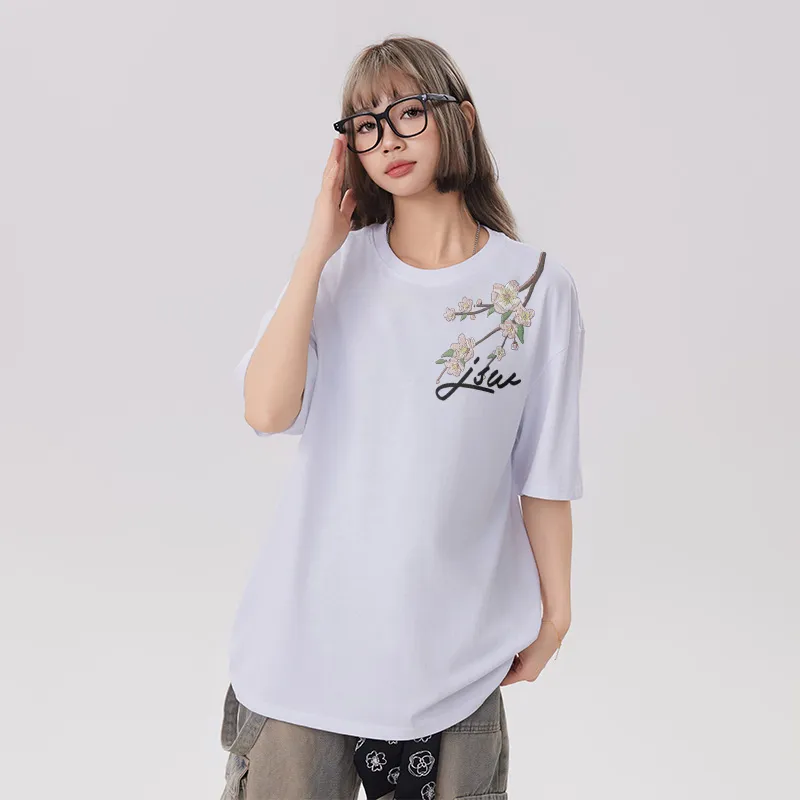 JEANSWEST Short Sleeved T Shirts Unisex-3