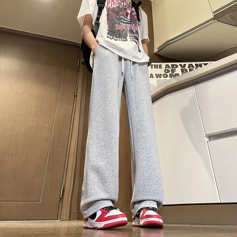 JEANSWEST Knitted Sweatpants Unisex-13