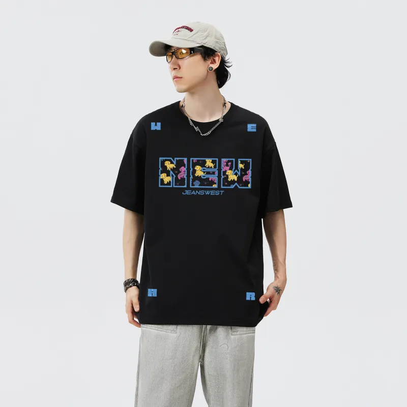 JEANSWEST T Shirts Unisex-8